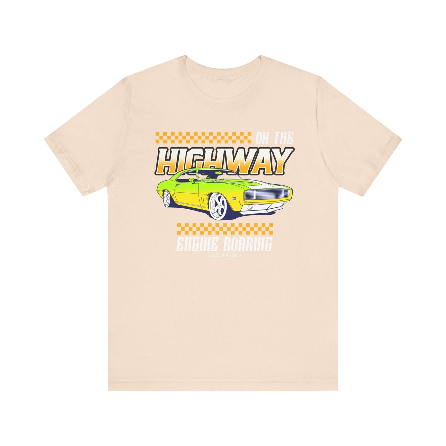 Vibrant Classic Car Tee - Perfect for Car Enthusiasts, Road Trips, Father's Day, Gift for Him, Casual Style, Vintage Vibe, Graphic T-Shirt