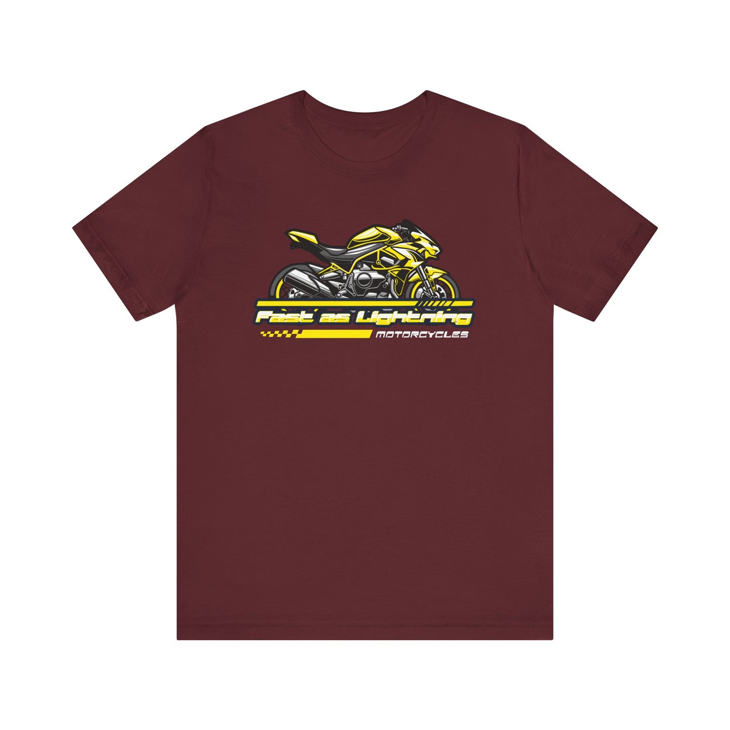 Motorcycle Enthusiast Tee | Feel the Lightning, Biker Shirt, Gift for Riders, Ride Style Apparel, Motorcycle Lover T-Shirt