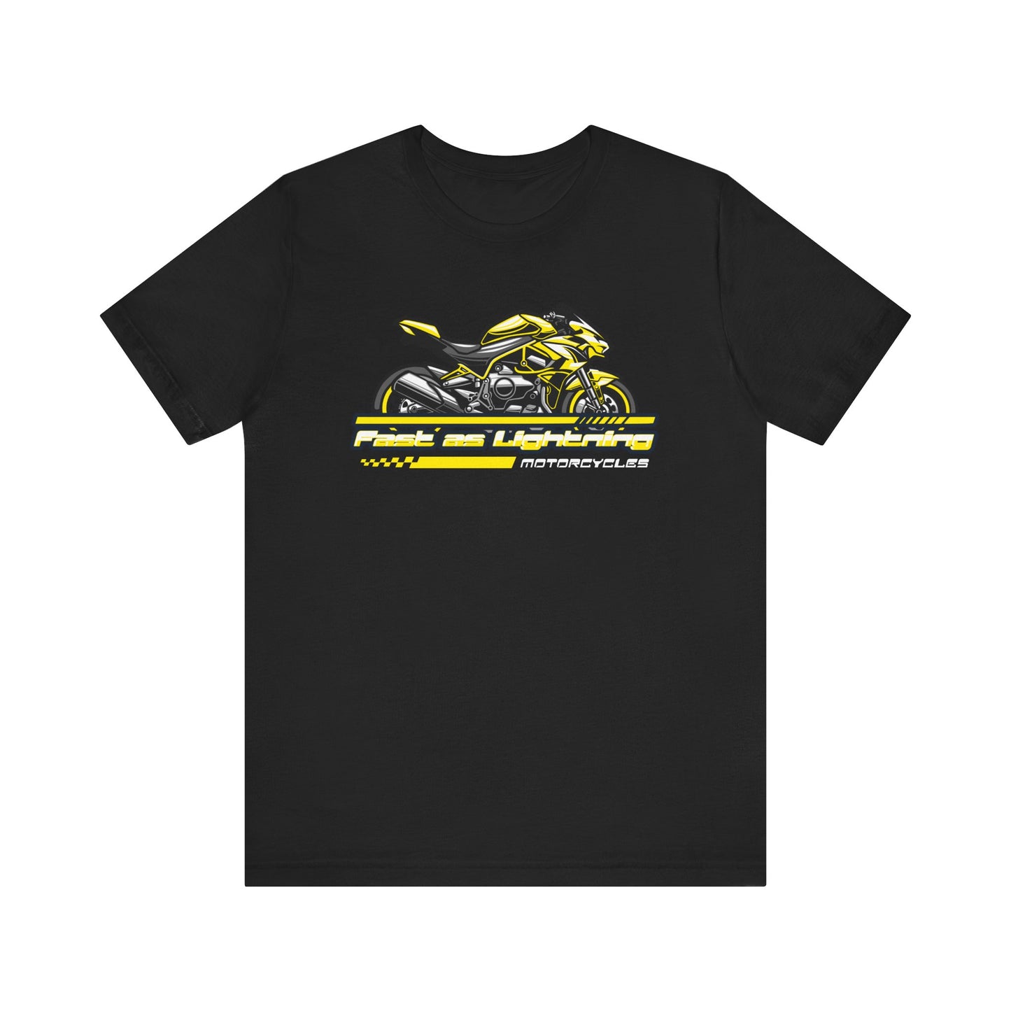 Motorcycle Enthusiast Tee | Feel the Lightning, Biker Shirt, Gift for Riders, Ride Style Apparel, Motorcycle Lover T-Shirt