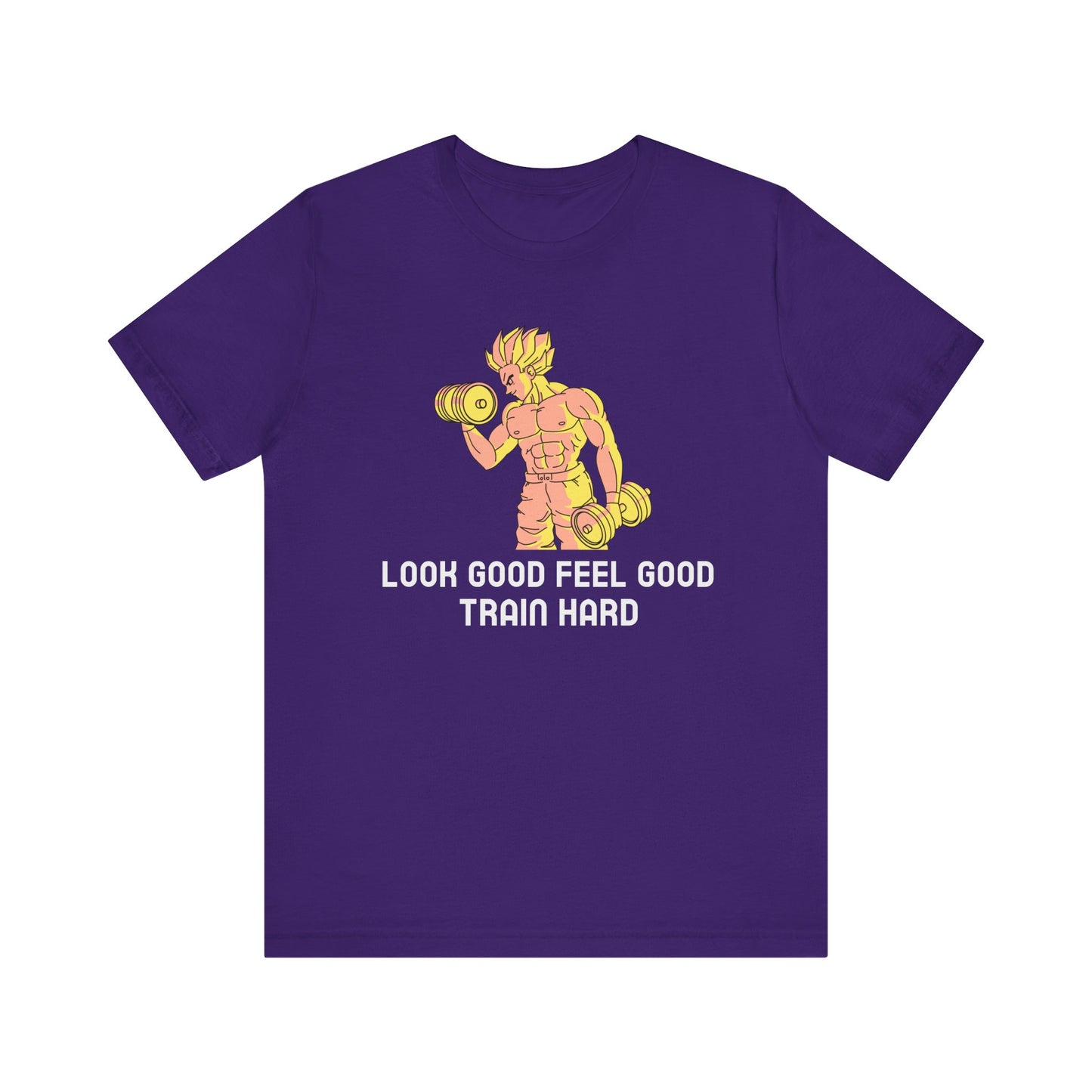 Look Good Feel Good Train Hard Tee, Fitness T-Shirt, Workout Shirt, Motivational Apparel, Gym Wear, Gift for Athletes