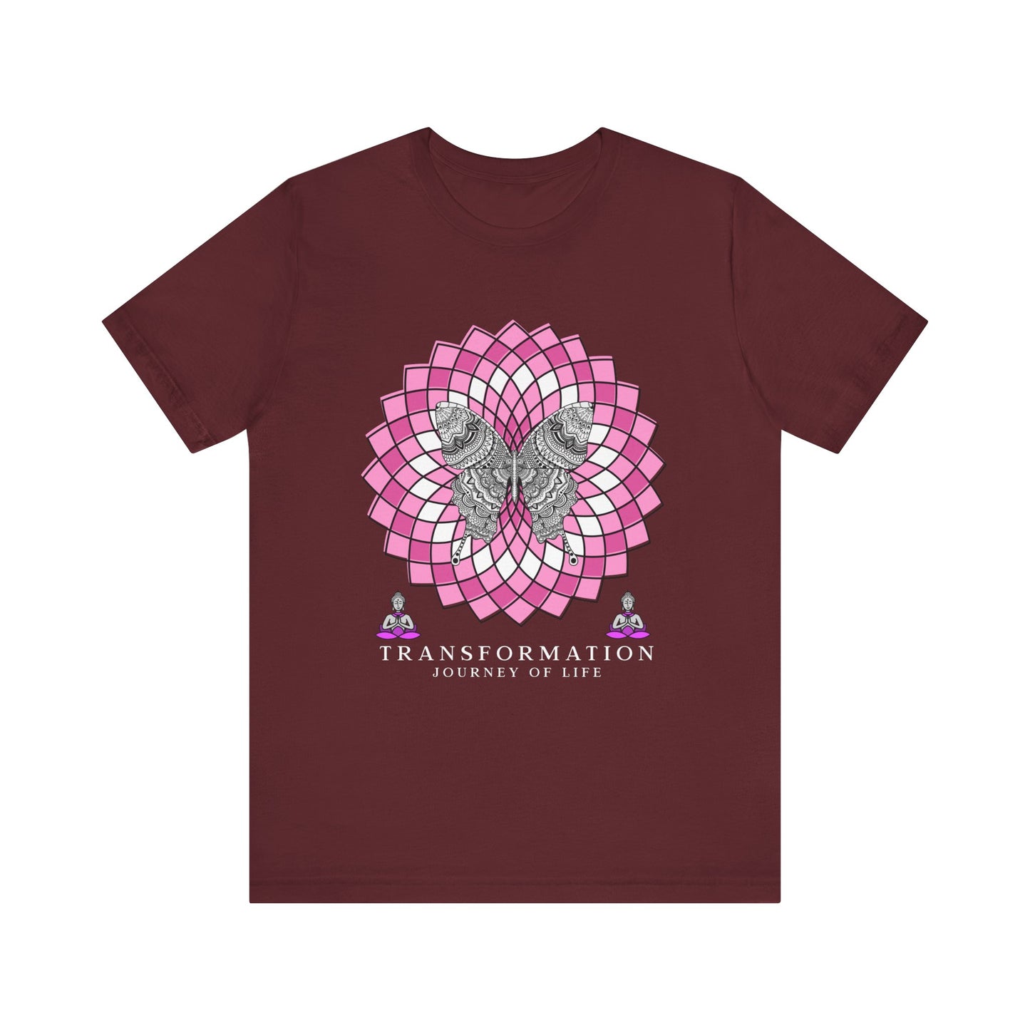 Transformation Journey Tee - Spiritual Growth Shirt, Gift for Yoga Lovers, Inspirational Apparel, Meditation Top