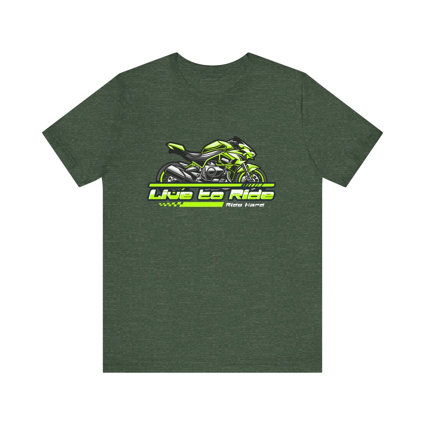 Motorcycle Ride Unisex Tee, Biker T-Shirt, Gift for Motorcycle Lovers, Casual Ride Shirt, Summer Fashion Tee