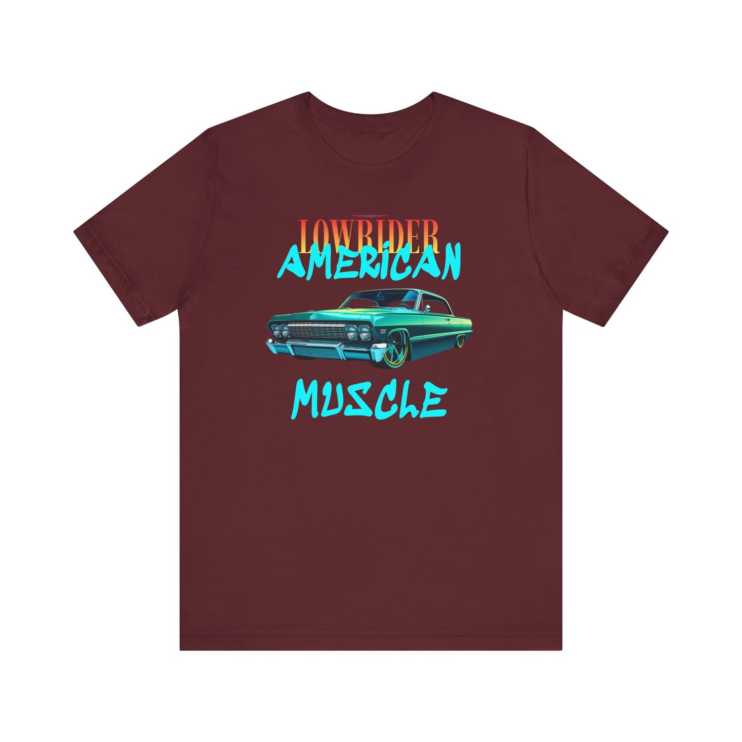 Vintage American Muscle Tee - Retro Car Shirt, Gift for Car Lovers, Casual Outfit, Summer T-Shirt, Retro Gift, Men's Fashion