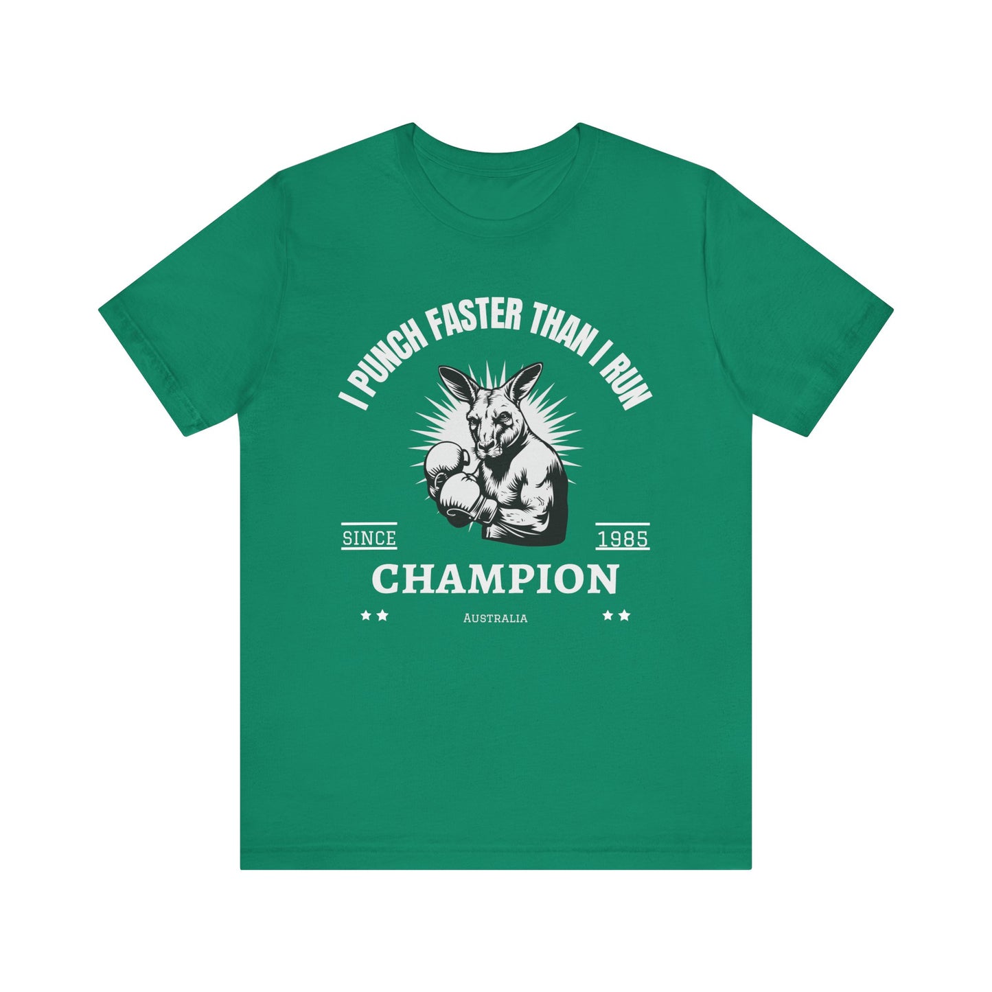 Champion Punching Humor Tee, Funny Unisex T-Shirt for Fighters, Gift for Gym Lovers, Fitness Humor Shirt, Sports Apparel, Casual Wear