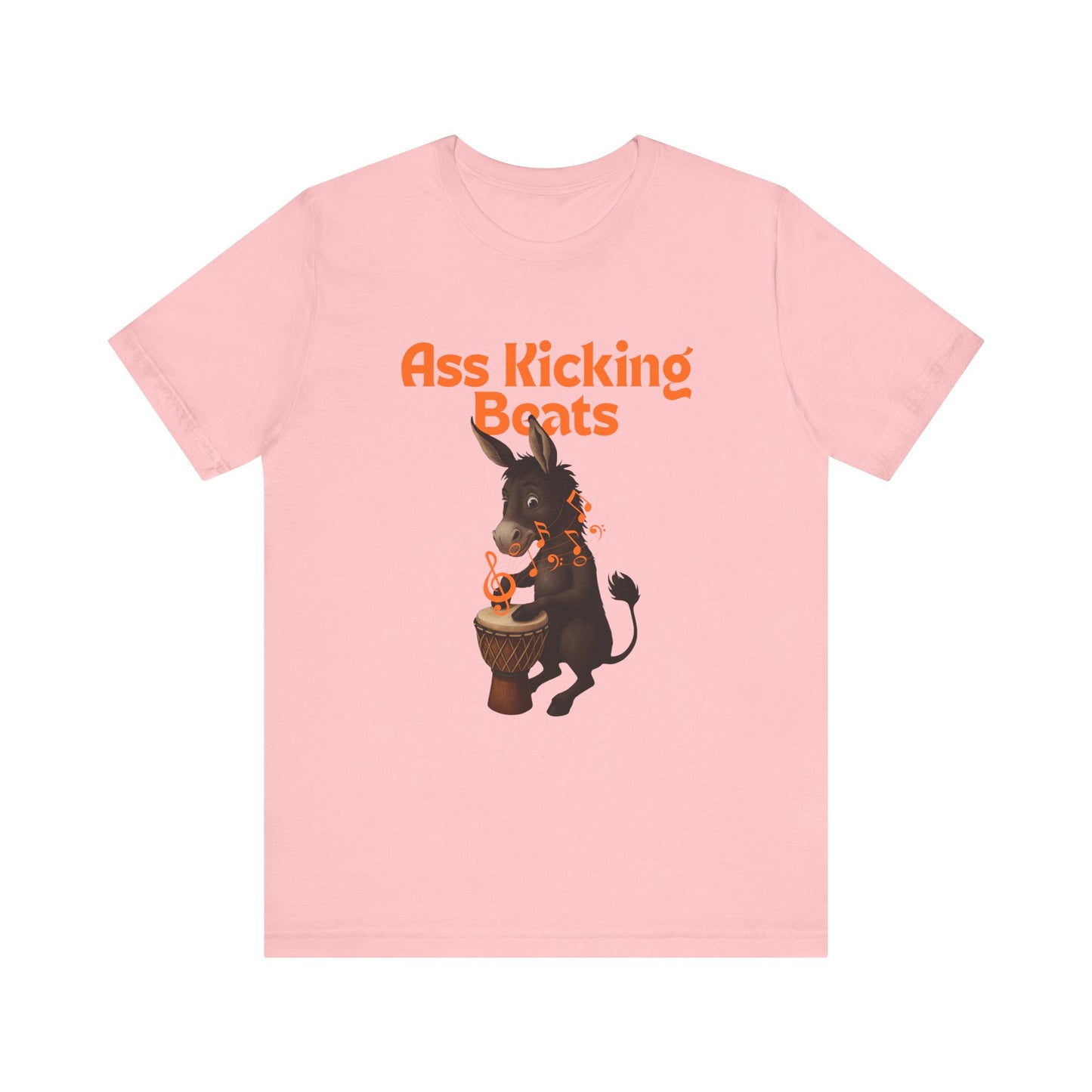 Ass Kicking Beats Unisex Tee, Fun Music Shirt, Music Lover Gift, Festival Apparel, Quirky Casual Wear, Unisex Graphic T-shirt