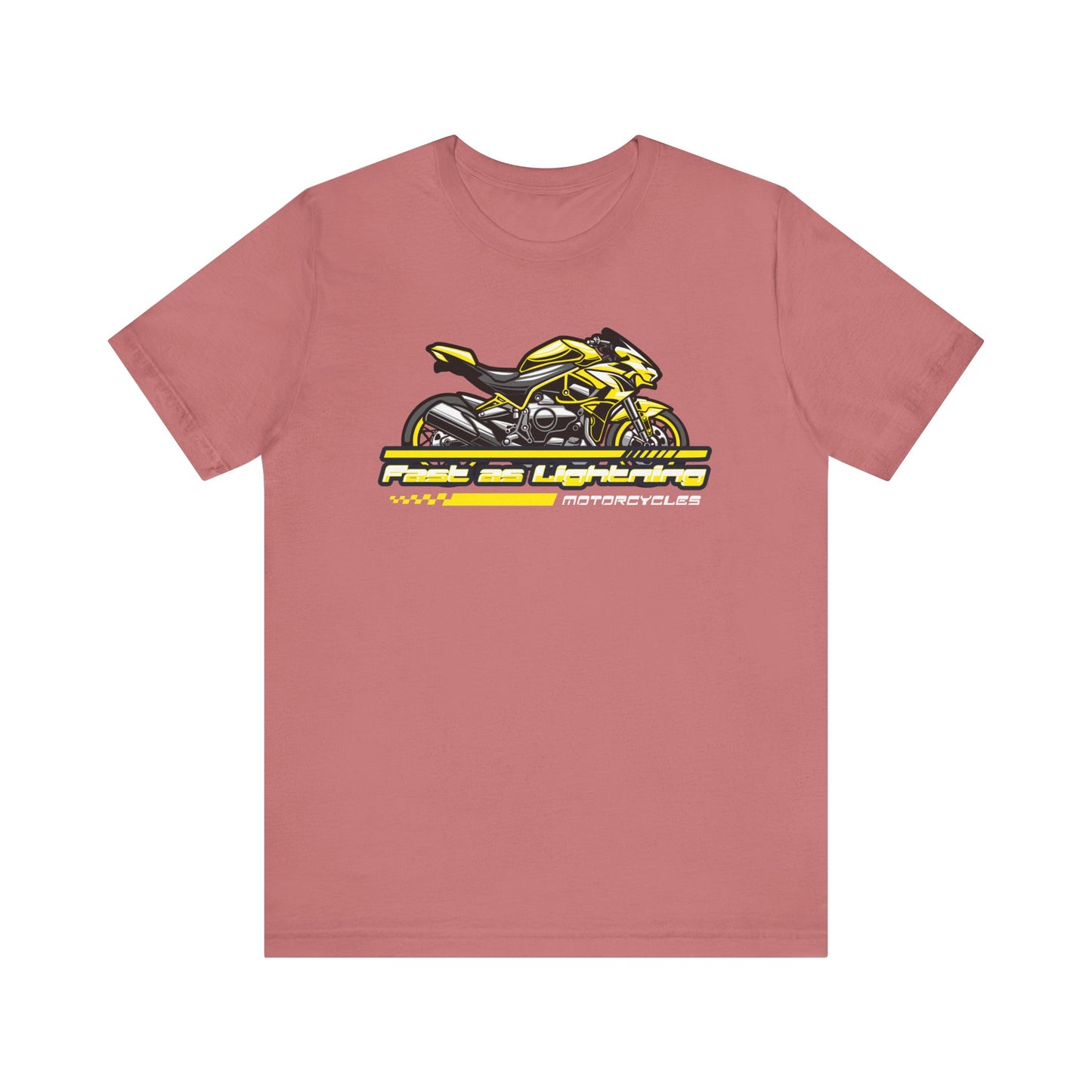 Motorcycle Enthusiast Tee | Feel the Lightning, Biker Shirt, Gift for Riders, Ride Style Apparel, Motorcycle Lover T-Shirt