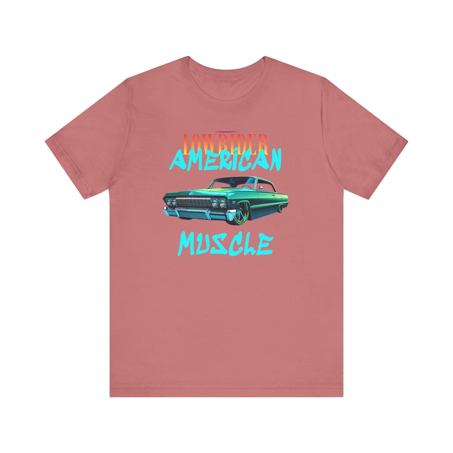 Vintage American Muscle Tee - Retro Car Shirt, Gift for Car Lovers, Casual Outfit, Summer T-Shirt, Retro Gift, Men's Fashion