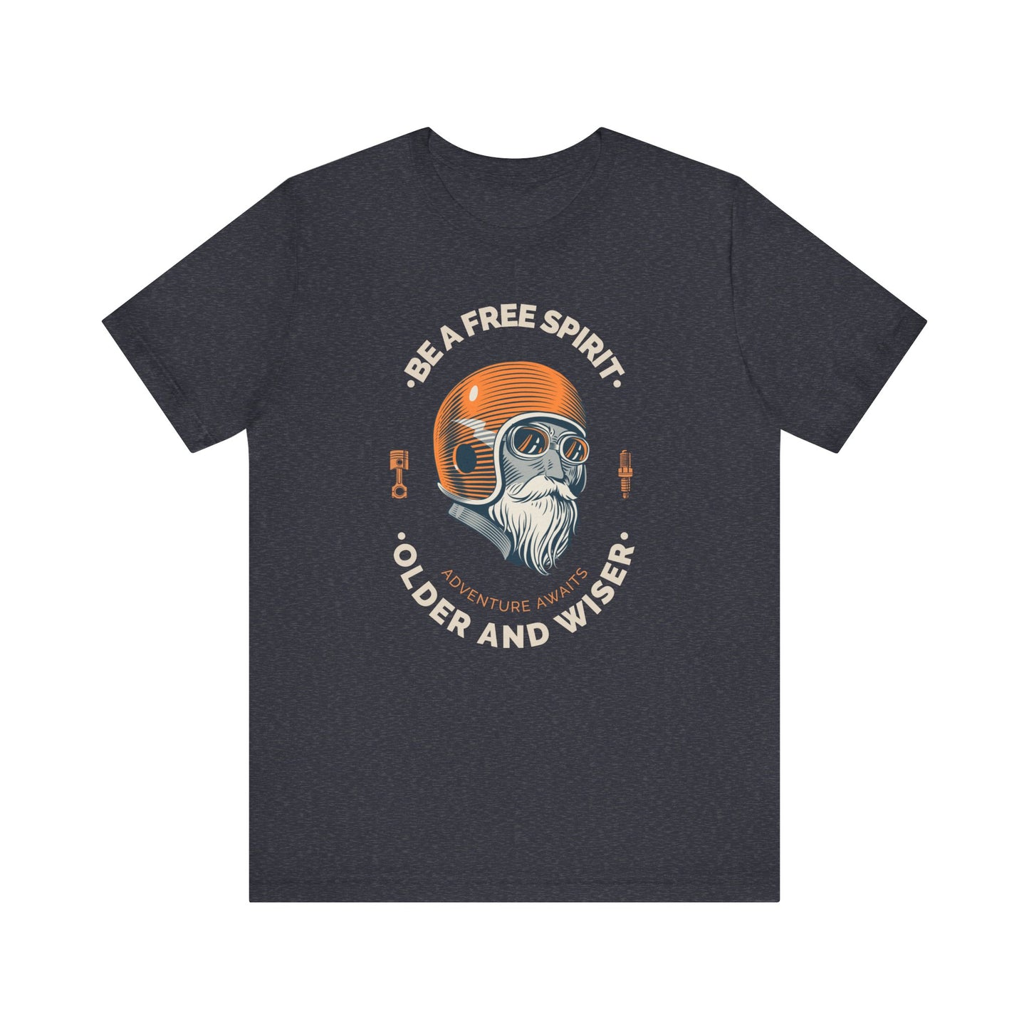Adventure Awaits T-Shirt | Be a Free Spirit | Perfect for Explorers & Riders | Gift for Birthdays, Holidays, Travel Lovers