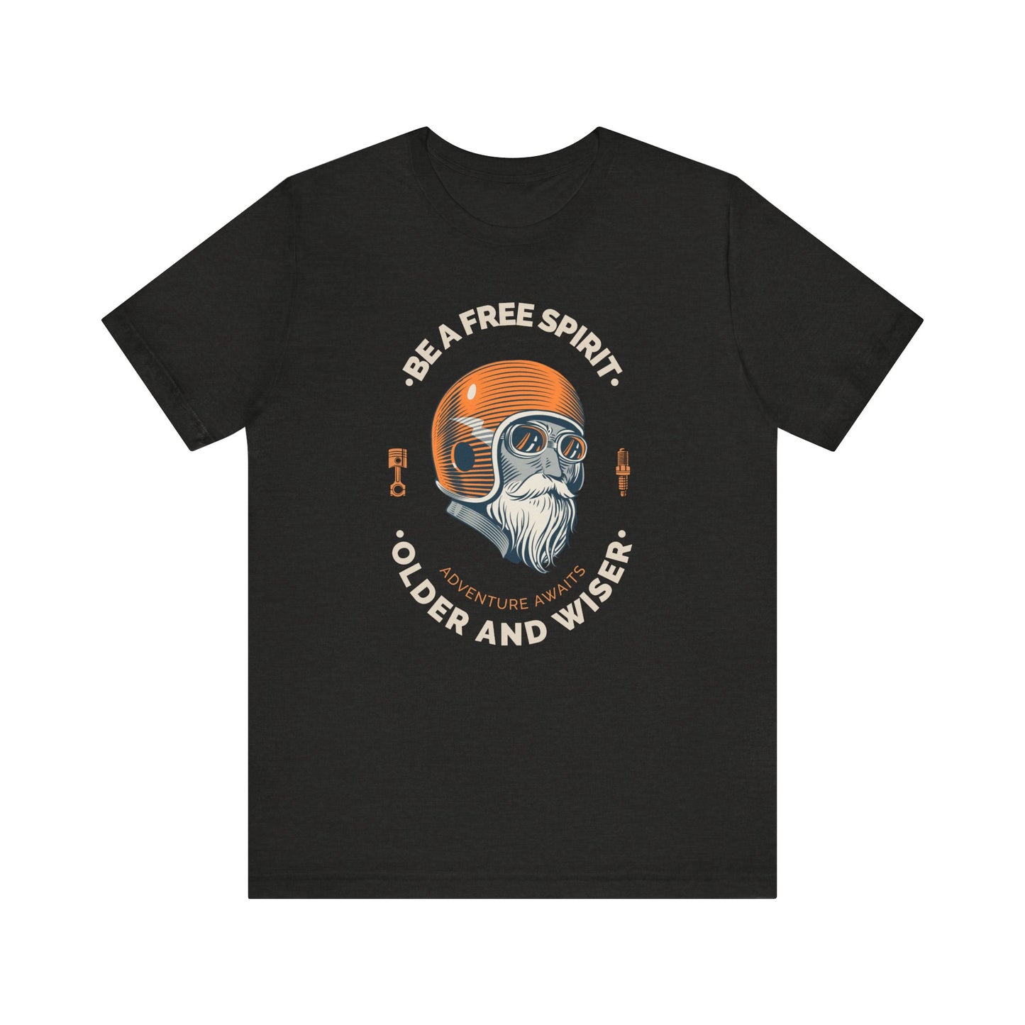 Adventure Awaits T-Shirt | Be a Free Spirit | Perfect for Explorers & Riders | Gift for Birthdays, Holidays, Travel Lovers