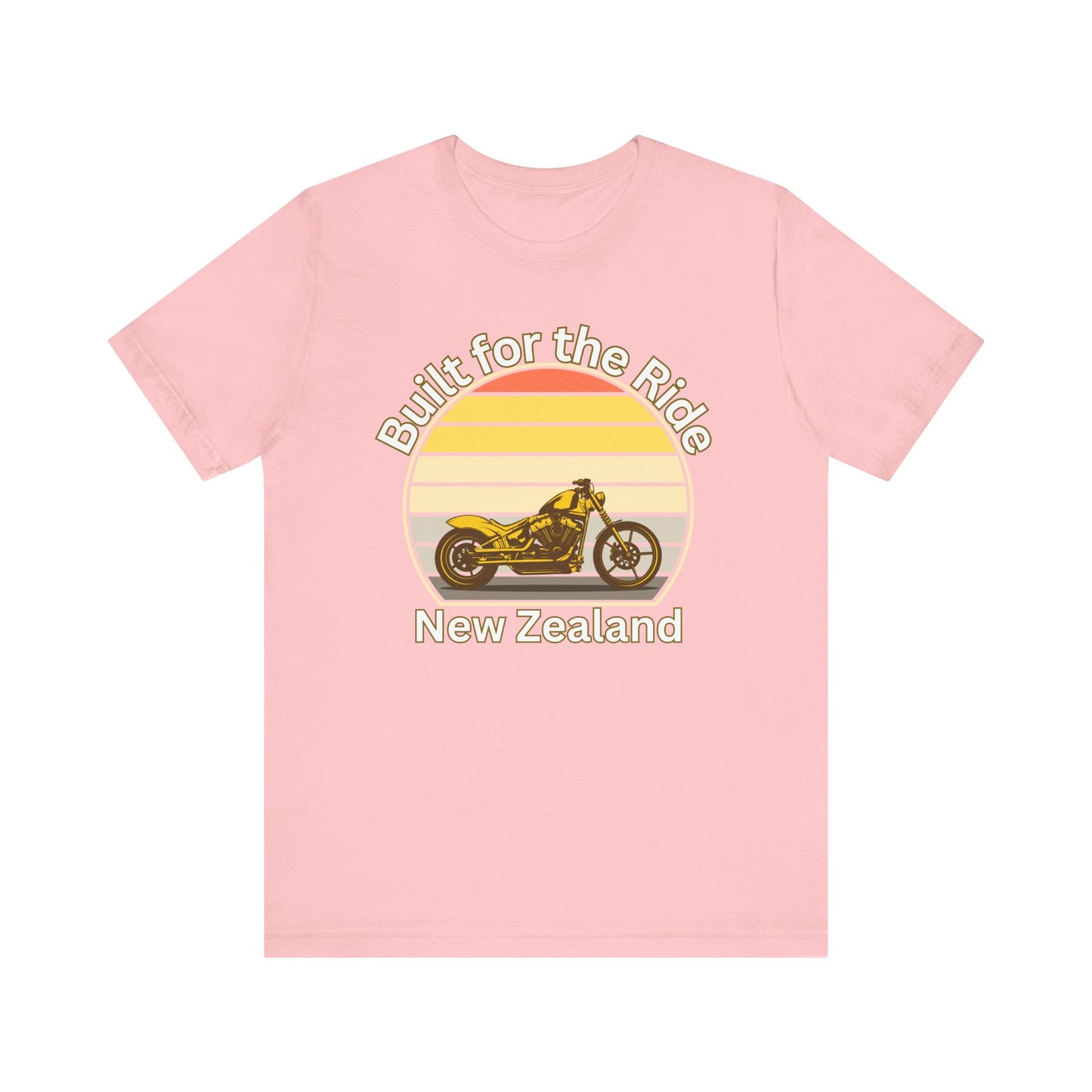 Retro Motorcycle Tee - Built for the Ride, Unisex t-shirt for Bikers, Perfect Gift for Cycling Enthusiasts, Great for Road Trips, [...]