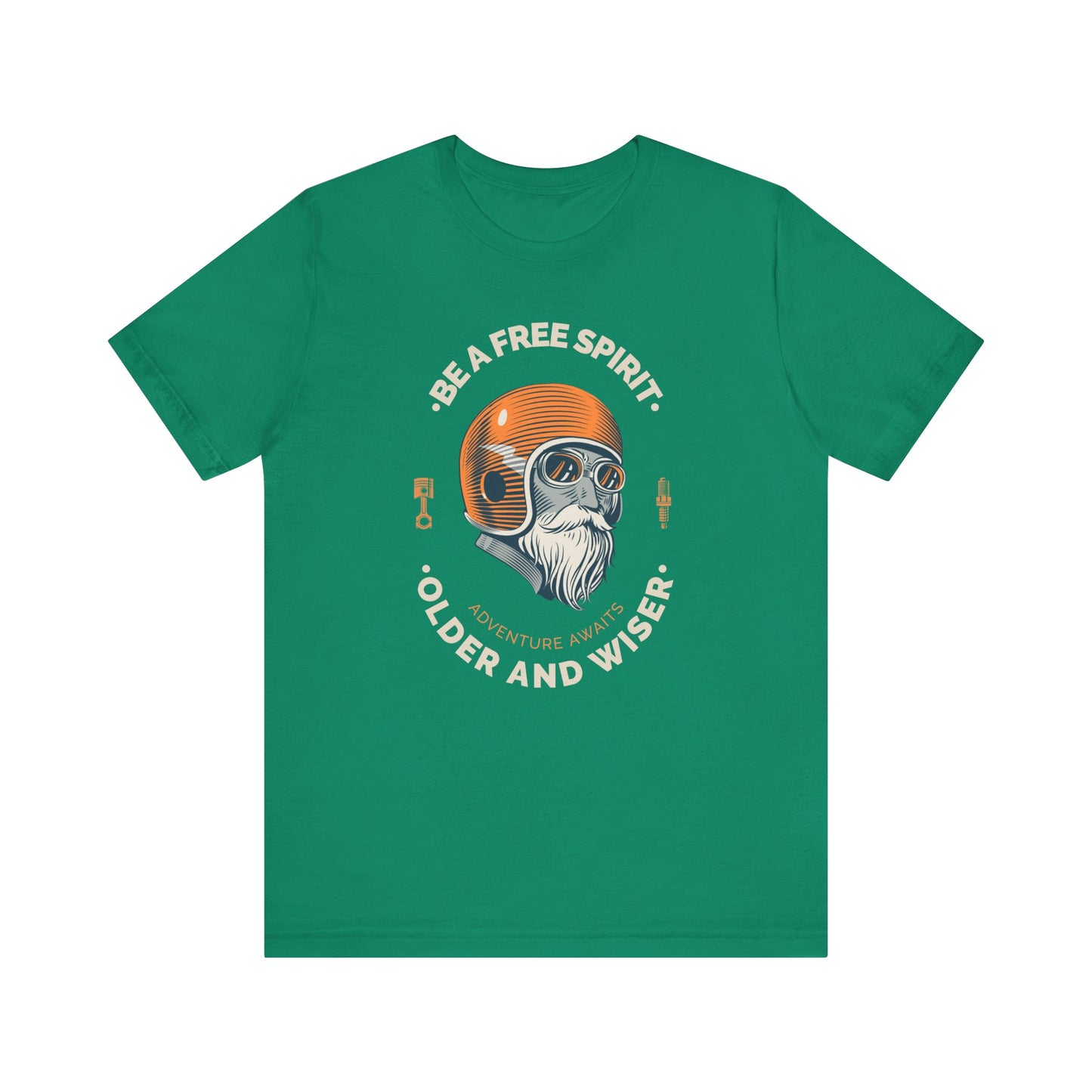 Adventure Awaits T-Shirt | Be a Free Spirit | Perfect for Explorers & Riders | Gift for Birthdays, Holidays, Travel Lovers