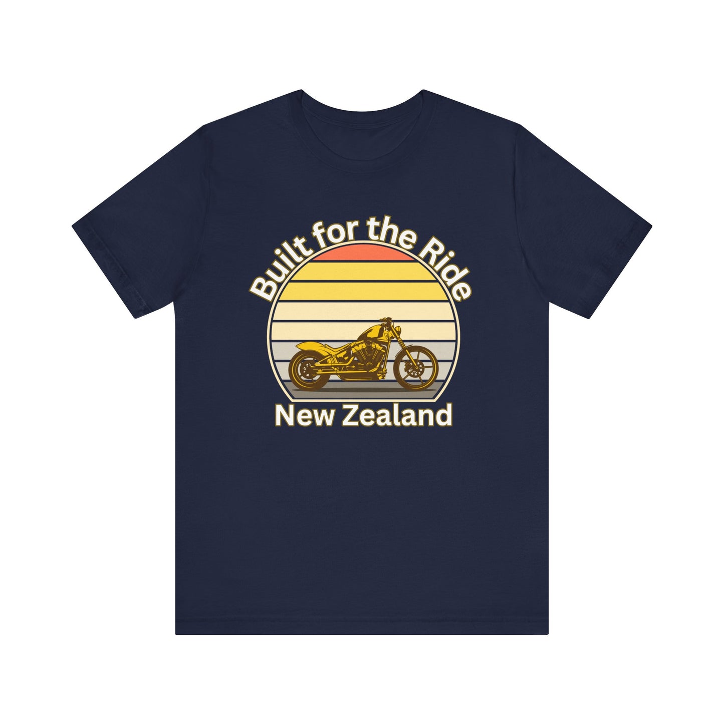 Retro Motorcycle Tee - Built for the Ride, Unisex t-shirt for Bikers, Perfect Gift for Cycling Enthusiasts, Great for Road Trips, [...]