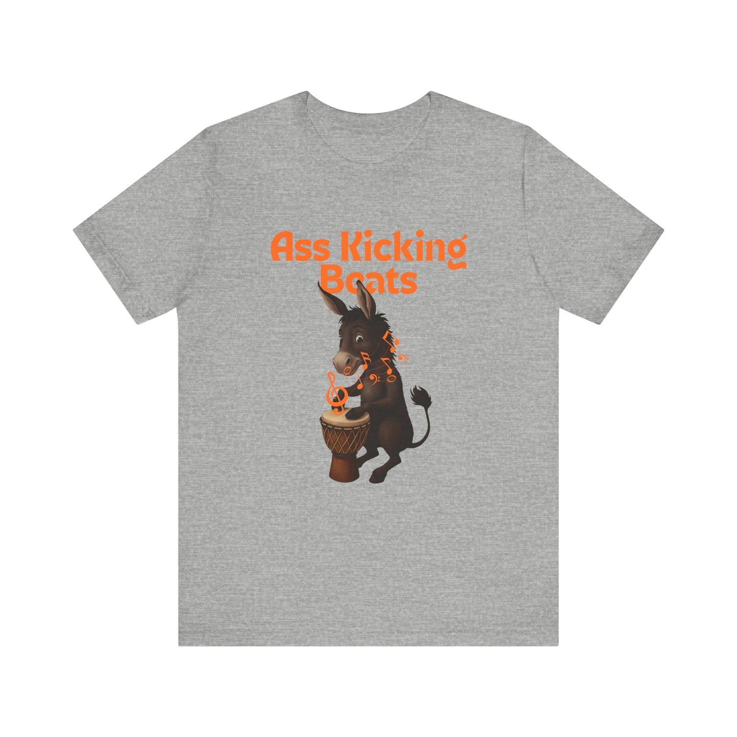 Ass Kicking Beats Unisex Tee, Fun Music Shirt, Music Lover Gift, Festival Apparel, Quirky Casual Wear, Unisex Graphic T-shirt