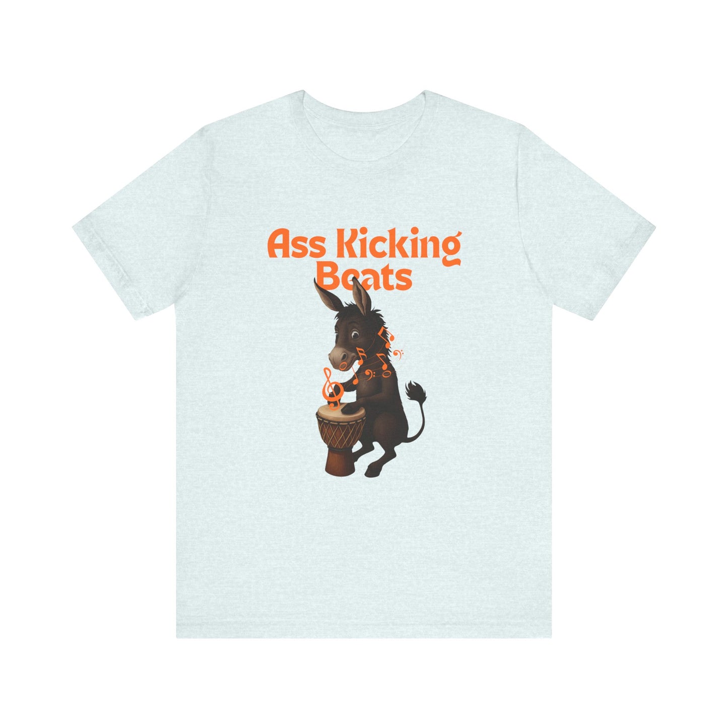 Ass Kicking Beats Unisex Tee, Fun Music Shirt, Music Lover Gift, Festival Apparel, Quirky Casual Wear, Unisex Graphic T-shirt