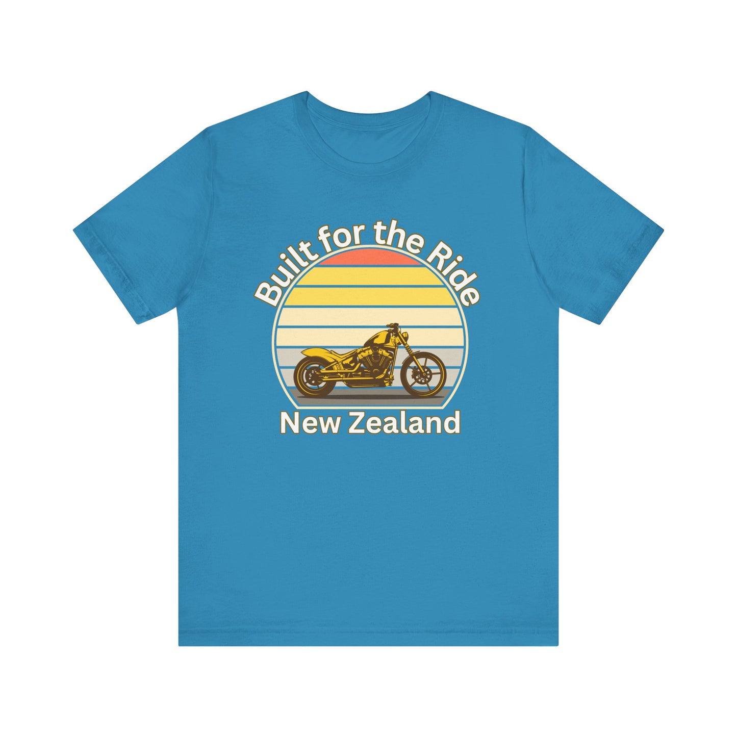 Retro Motorcycle Tee - Built for the Ride, Unisex t-shirt for Bikers, Perfect Gift for Cycling Enthusiasts, Great for Road Trips, [...]