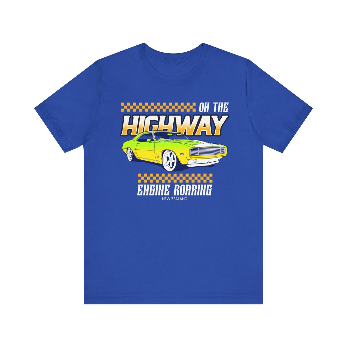 Vibrant Classic Car Tee - Perfect for Car Enthusiasts, Road Trips, Father's Day, Gift for Him, Casual Style, Vintage Vibe, Graphic T-Shirt
