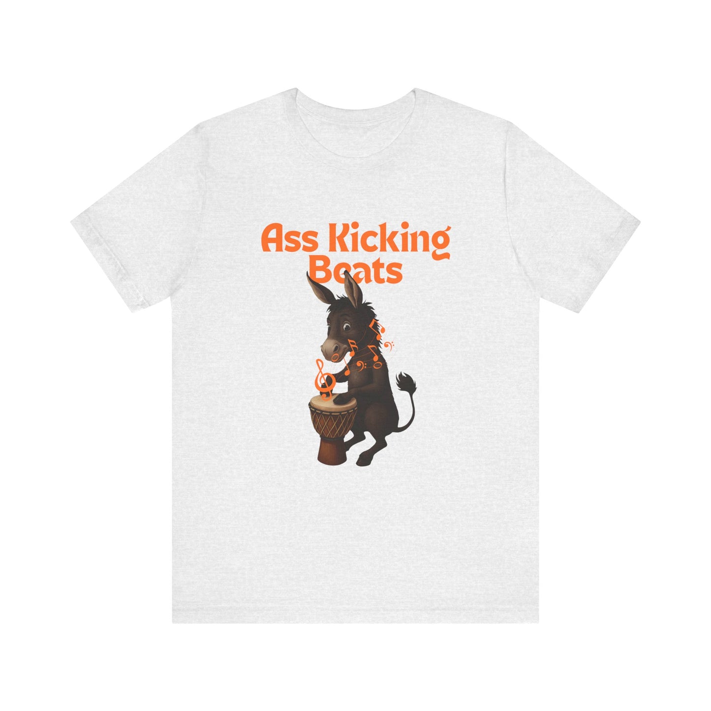 Ass Kicking Beats Unisex Tee, Fun Music Shirt, Music Lover Gift, Festival Apparel, Quirky Casual Wear, Unisex Graphic T-shirt