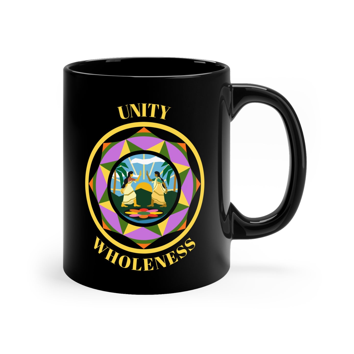 Unity & Wholeness Black Coffee Mug | Motivational Gift for Coffee Lovers, Positive Vibes, Unique Drinkware, Home Decor, Spiritual [...]