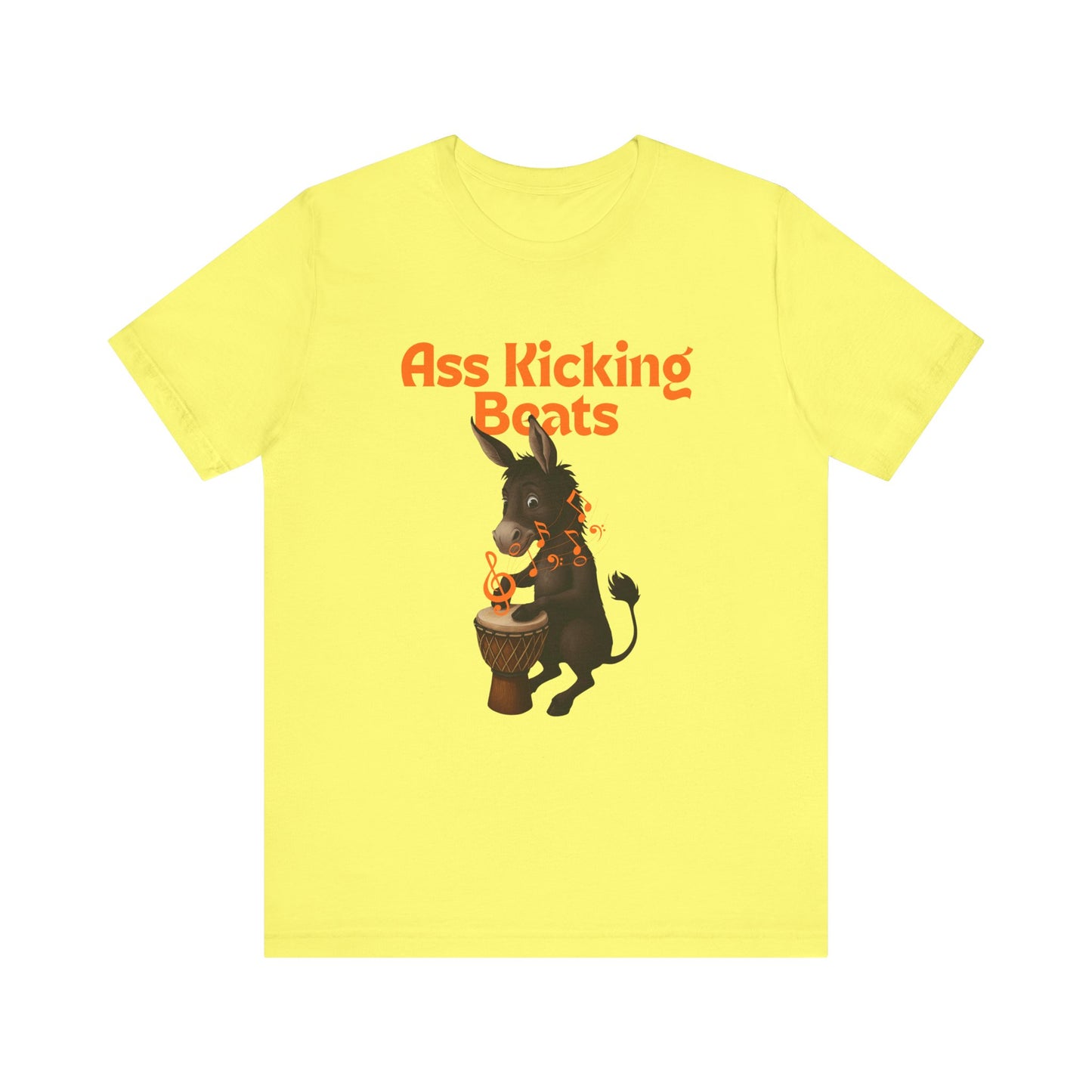 Ass Kicking Beats Unisex Tee, Fun Music Shirt, Music Lover Gift, Festival Apparel, Quirky Casual Wear, Unisex Graphic T-shirt