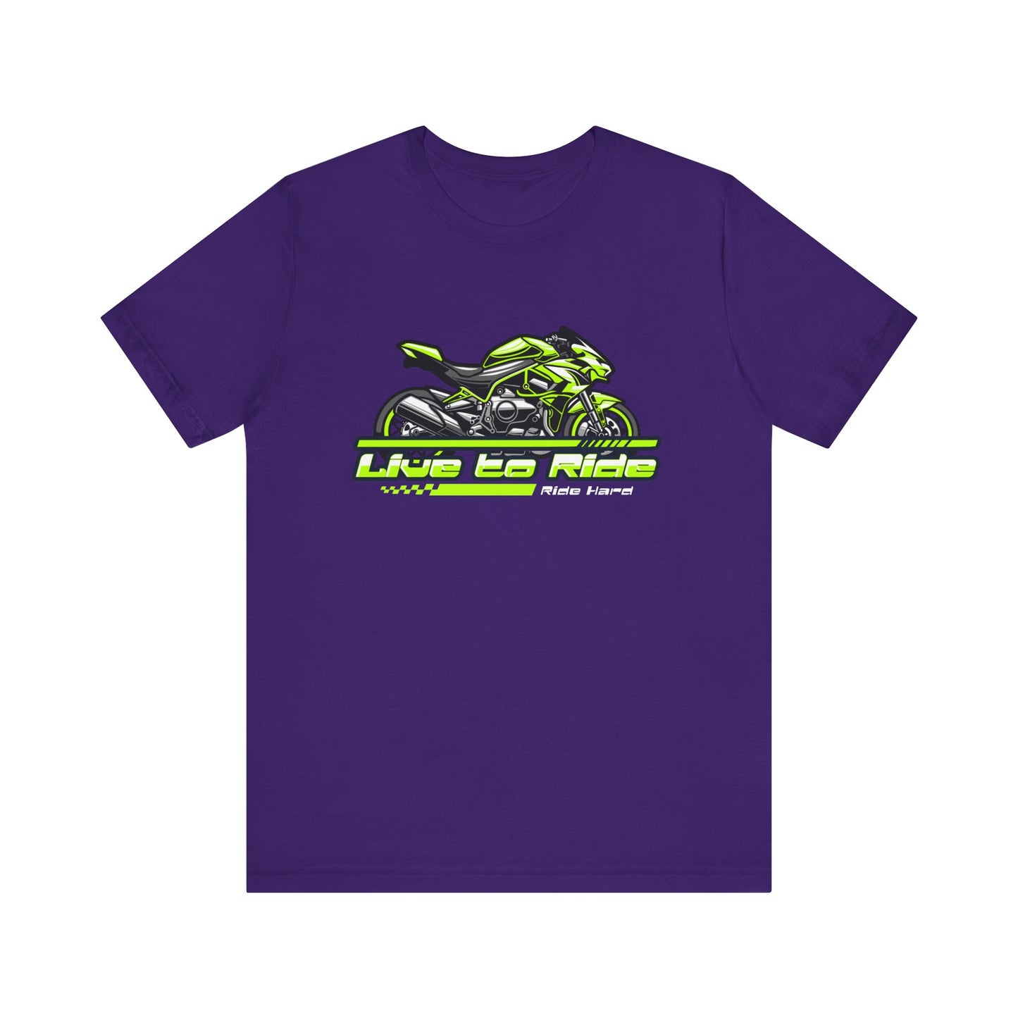 Motorcycle Ride Unisex Tee, Biker T-Shirt, Gift for Motorcycle Lovers, Casual Ride Shirt, Summer Fashion Tee