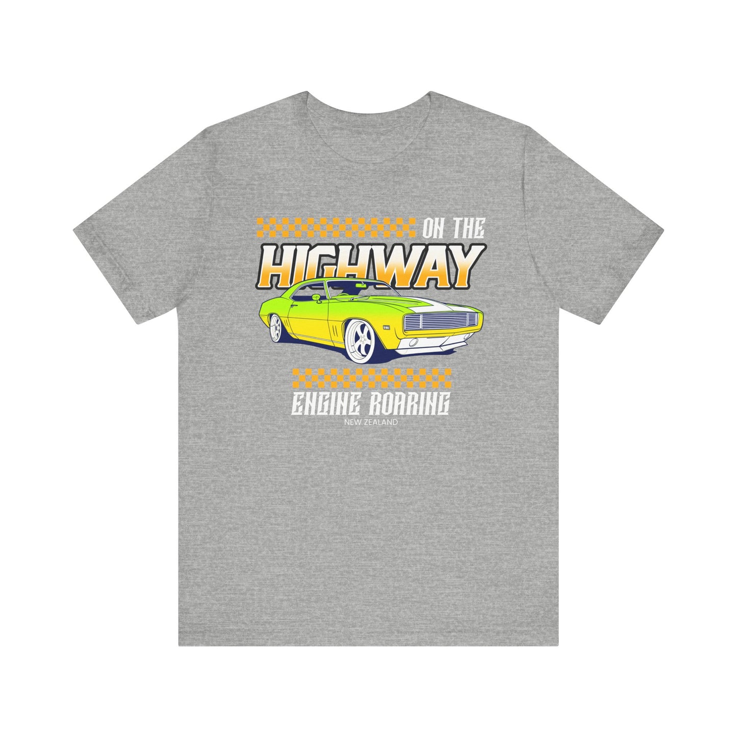 Vibrant Classic Car Tee - Perfect for Car Enthusiasts, Road Trips, Father's Day, Gift for Him, Casual Style, Vintage Vibe, Graphic T-Shirt
