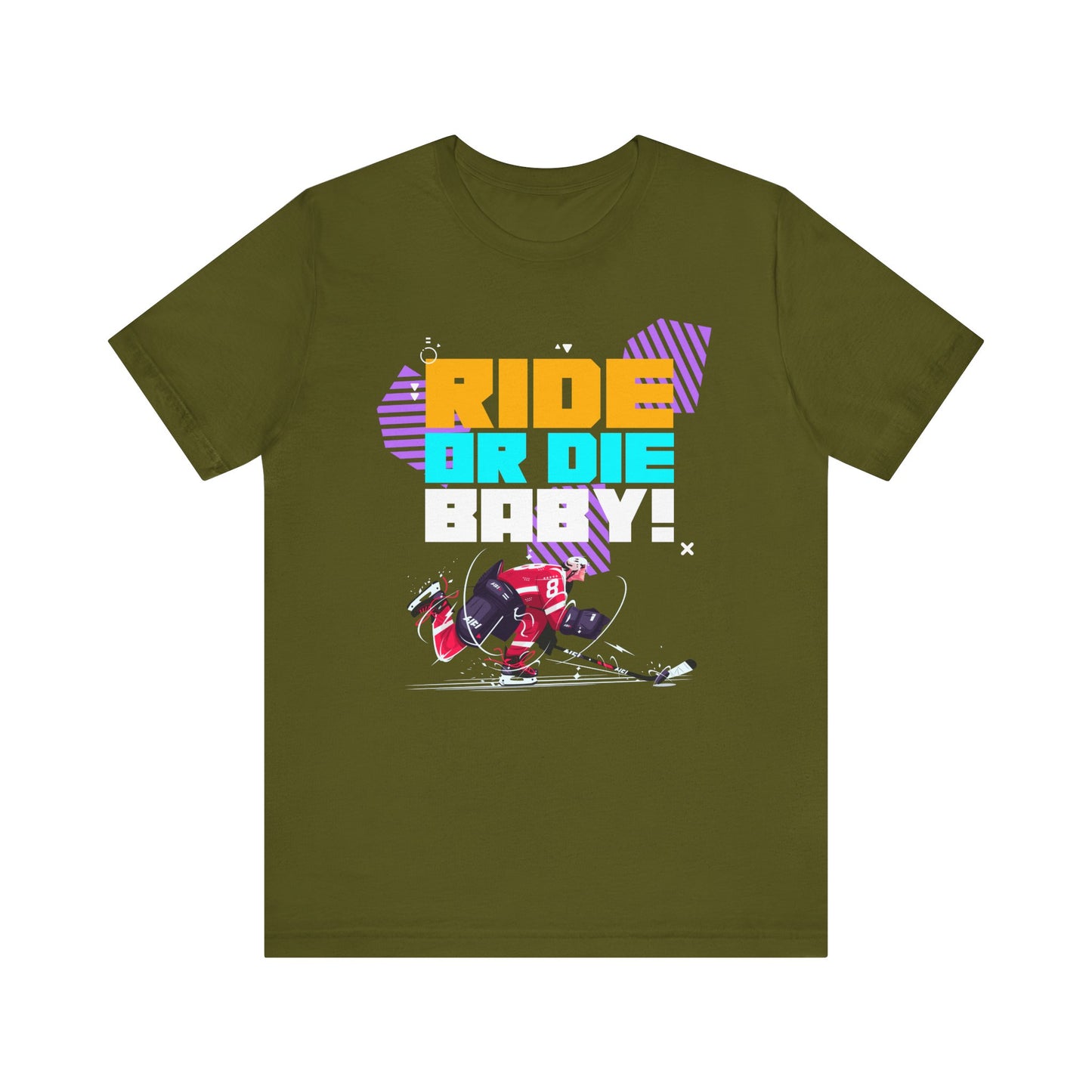 Ride or Die Baby! Unisex Graphic Tee – Bold Retro Style Shirt for Riders, Skaters & Free Spirits