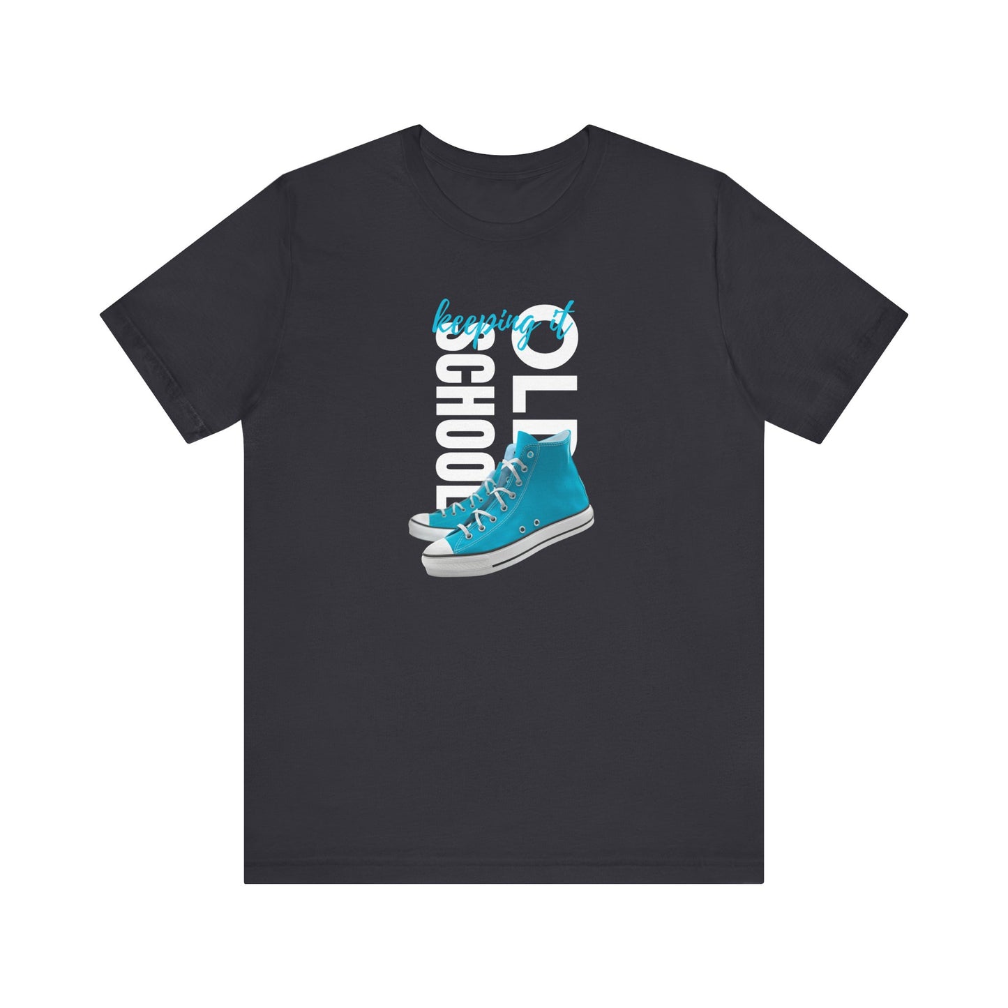 Retro Old School Sneakers Tee | Vintage Graphic T-Shirt, Unisex Fashion, Everyday Wear, Gift for Sneaker Lovers, Casual Style
