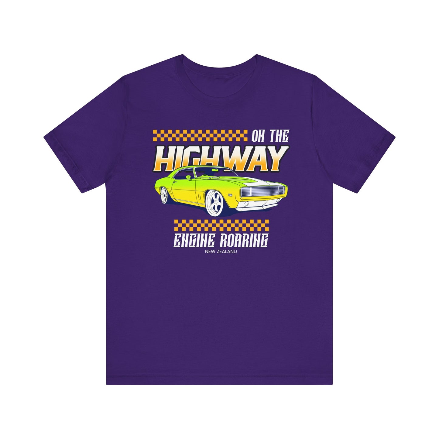 Vibrant Classic Car Tee - Perfect for Car Enthusiasts, Road Trips, Father's Day, Gift for Him, Casual Style, Vintage Vibe, Graphic T-Shirt