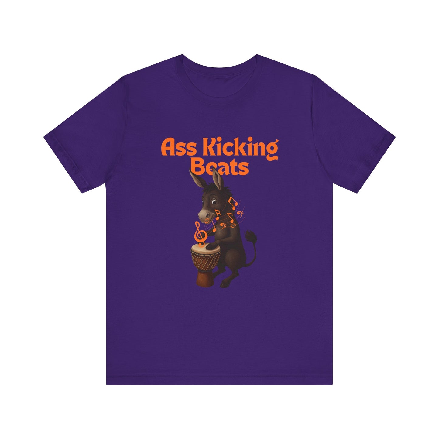 Ass Kicking Beats Unisex Tee, Fun Music Shirt, Music Lover Gift, Festival Apparel, Quirky Casual Wear, Unisex Graphic T-shirt