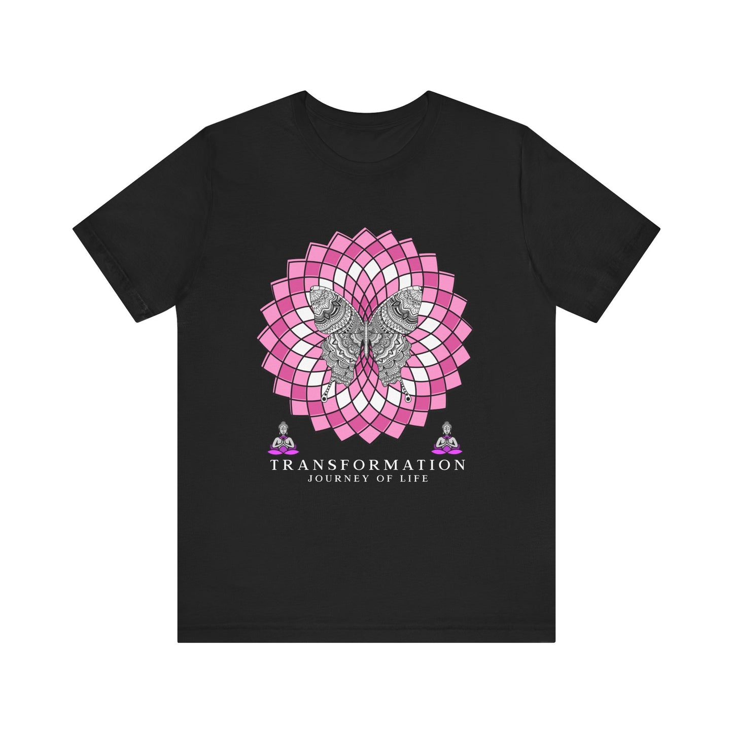 Transformation Journey Tee - Spiritual Growth Shirt, Gift for Yoga Lovers, Inspirational Apparel, Meditation Top