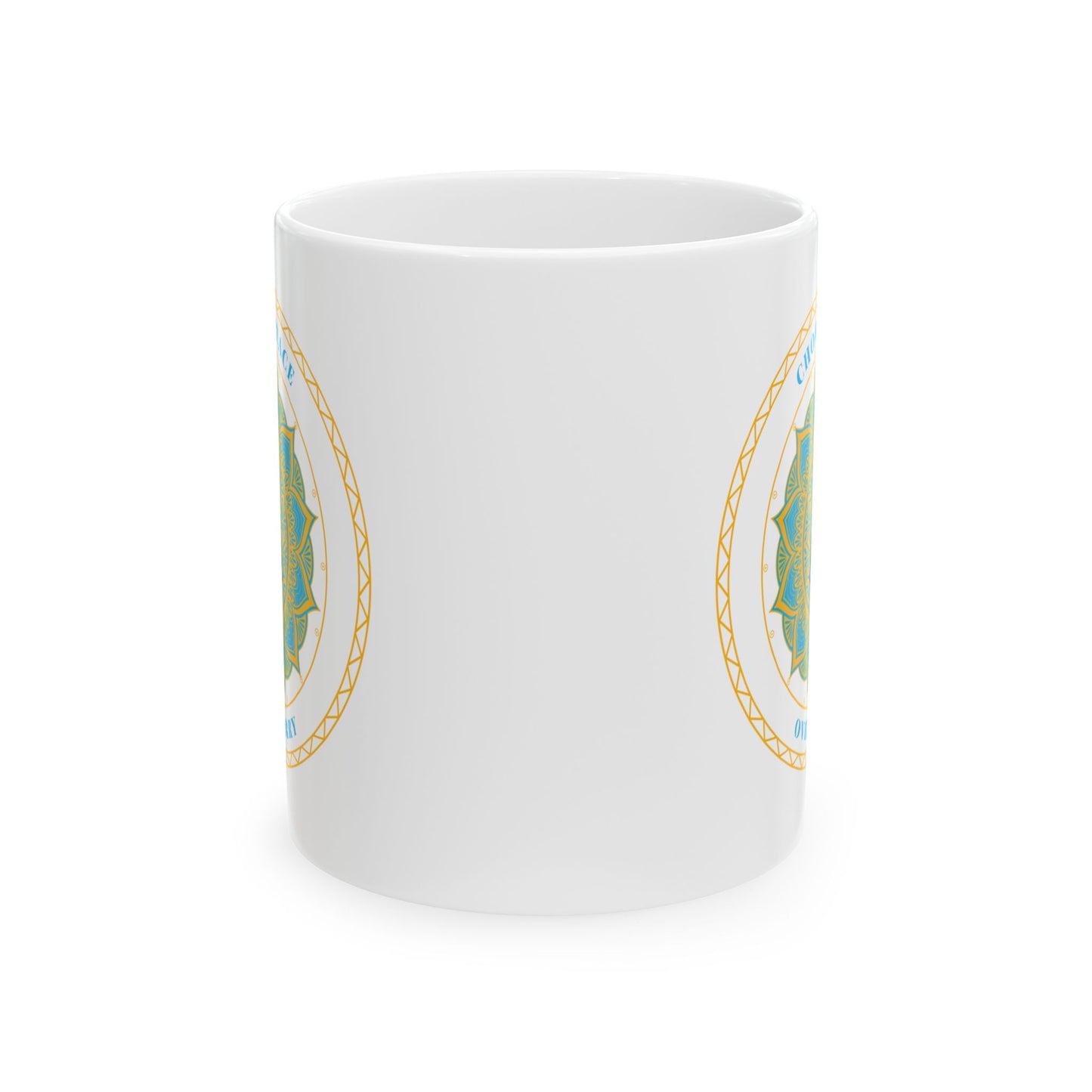 Bohemian Mandala Ceramic Mug - Cozy Coffee Cup for Home, Gift for Tea Lovers, Unique Kitchen Decor, Art Mug for Women, Yoga Lovers