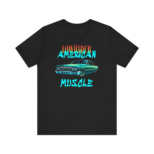 Vintage American Muscle Tee - Retro Car Shirt, Gift for Car Lovers, Casual Outfit, Summer T-Shirt, Retro Gift, Men's Fashion