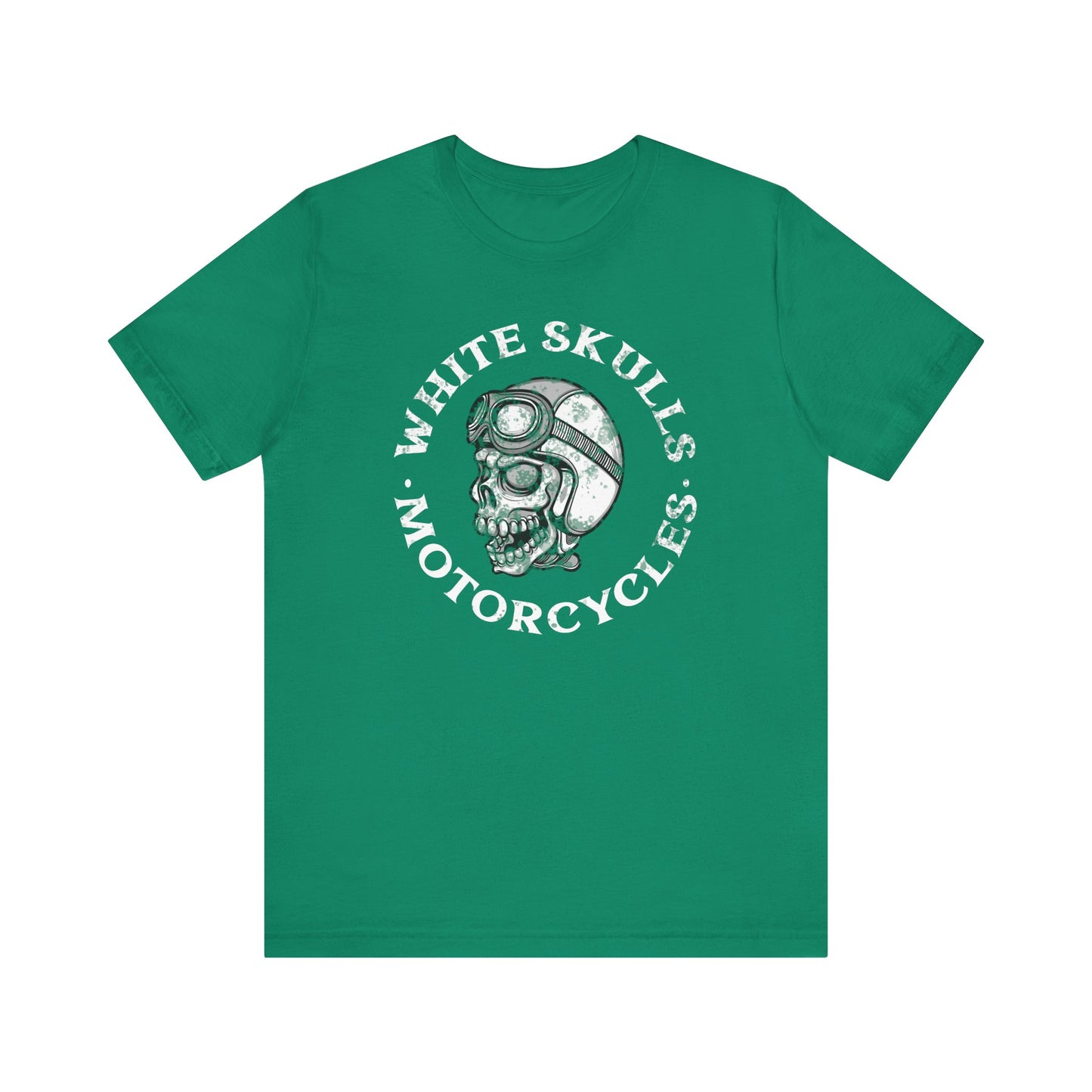 Skull Motorcycle Tee, Unisex Graphic T-Shirt for Riders, Casual Wear, Biker Gifts, Unique Statement Shirt, Perfect for Everyday Wear