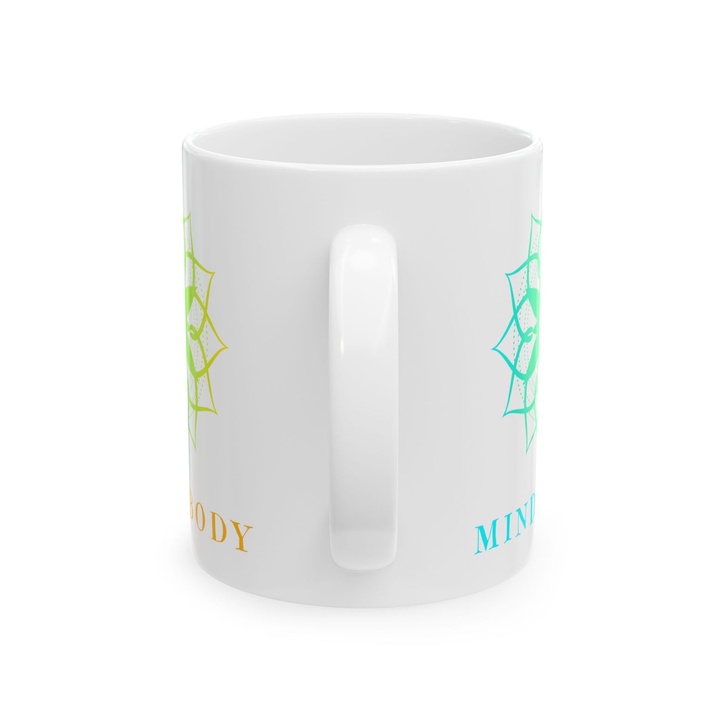 Mindful Body Ceramic Mug - Perfect for Meditation Lovers, Yoga Enthusiasts, Self-Care Gifts, Housewarming, or Birthdays