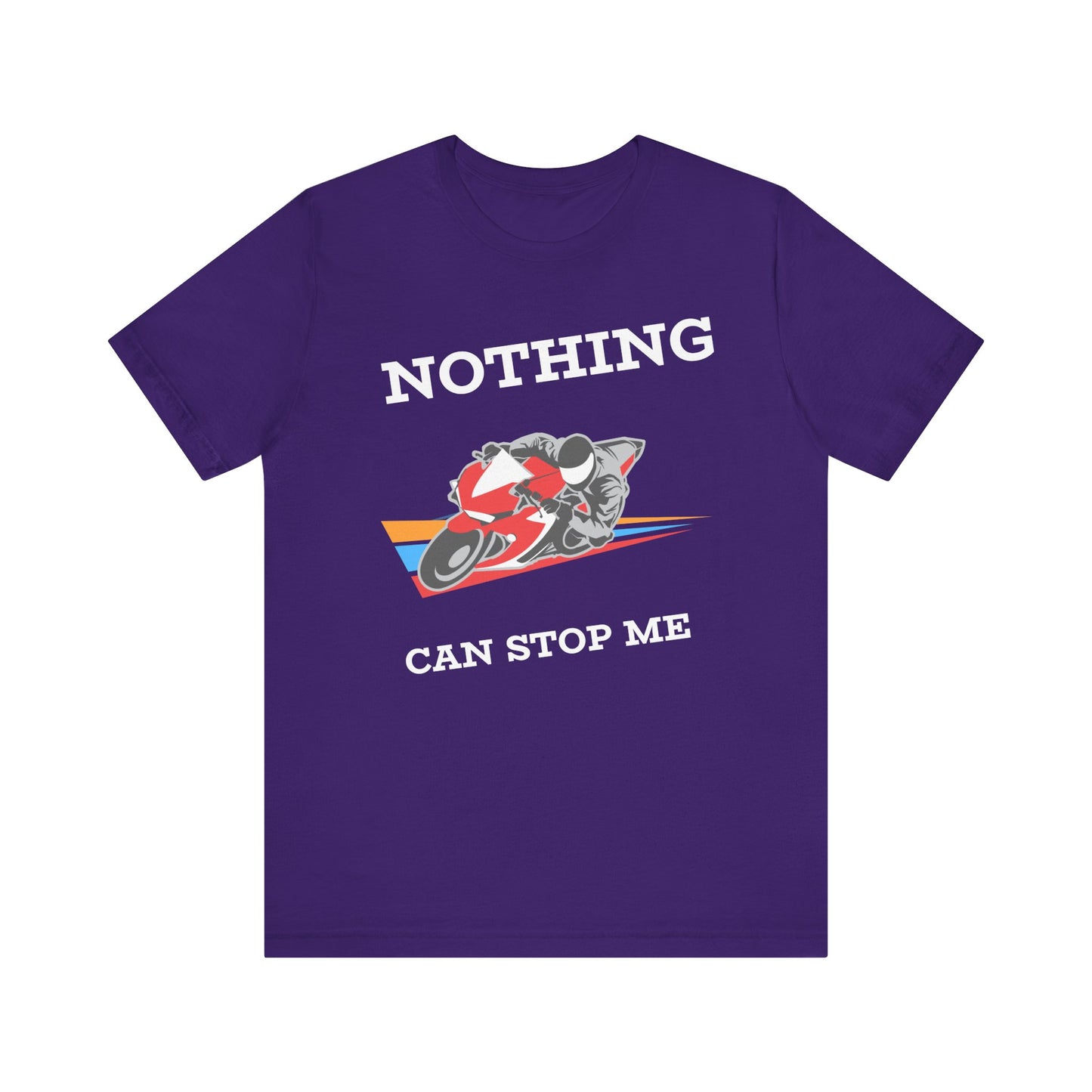 Motorsport Unisex Tee - 'Nothing Can Stop Me'